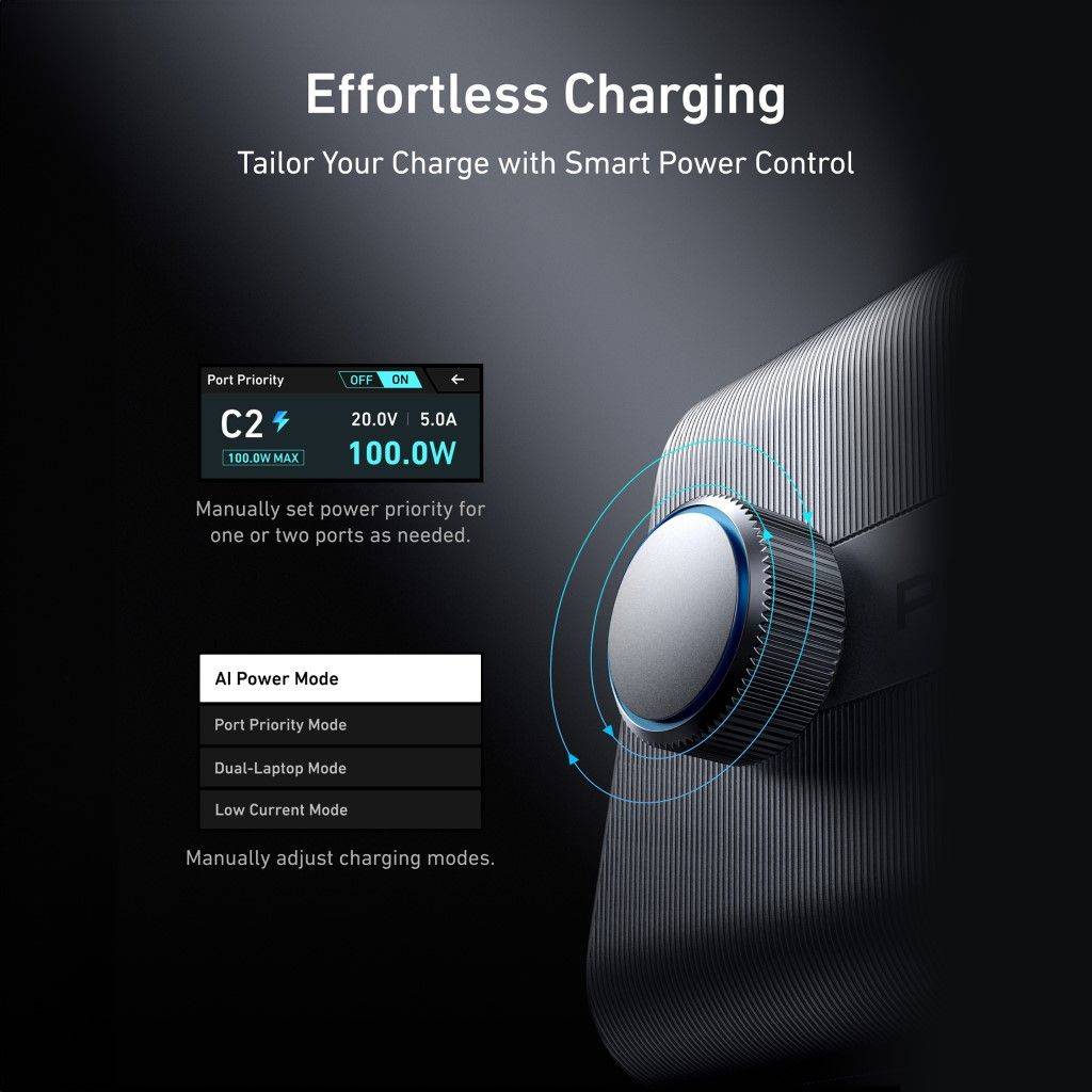 Anker Prime A2345 250W GaN 6-Port USB-C Charging Station