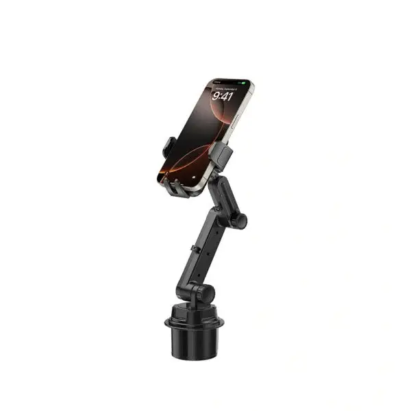 WiWU Wi-CH059 Gentleman Series 360° Adjustable Cup Holder Car Phone Mount