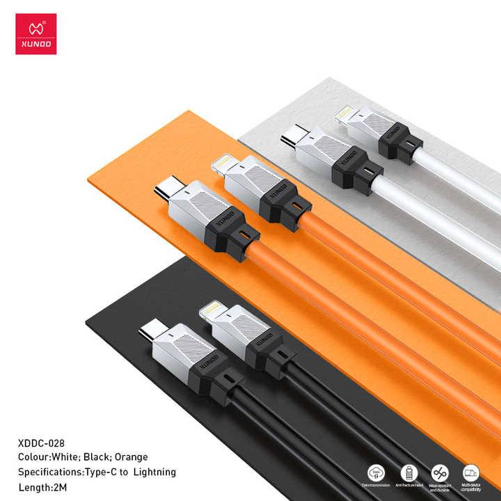 XUNDD XDDC-028 Type-C to Lightning Cyber Series 2M Data Cable