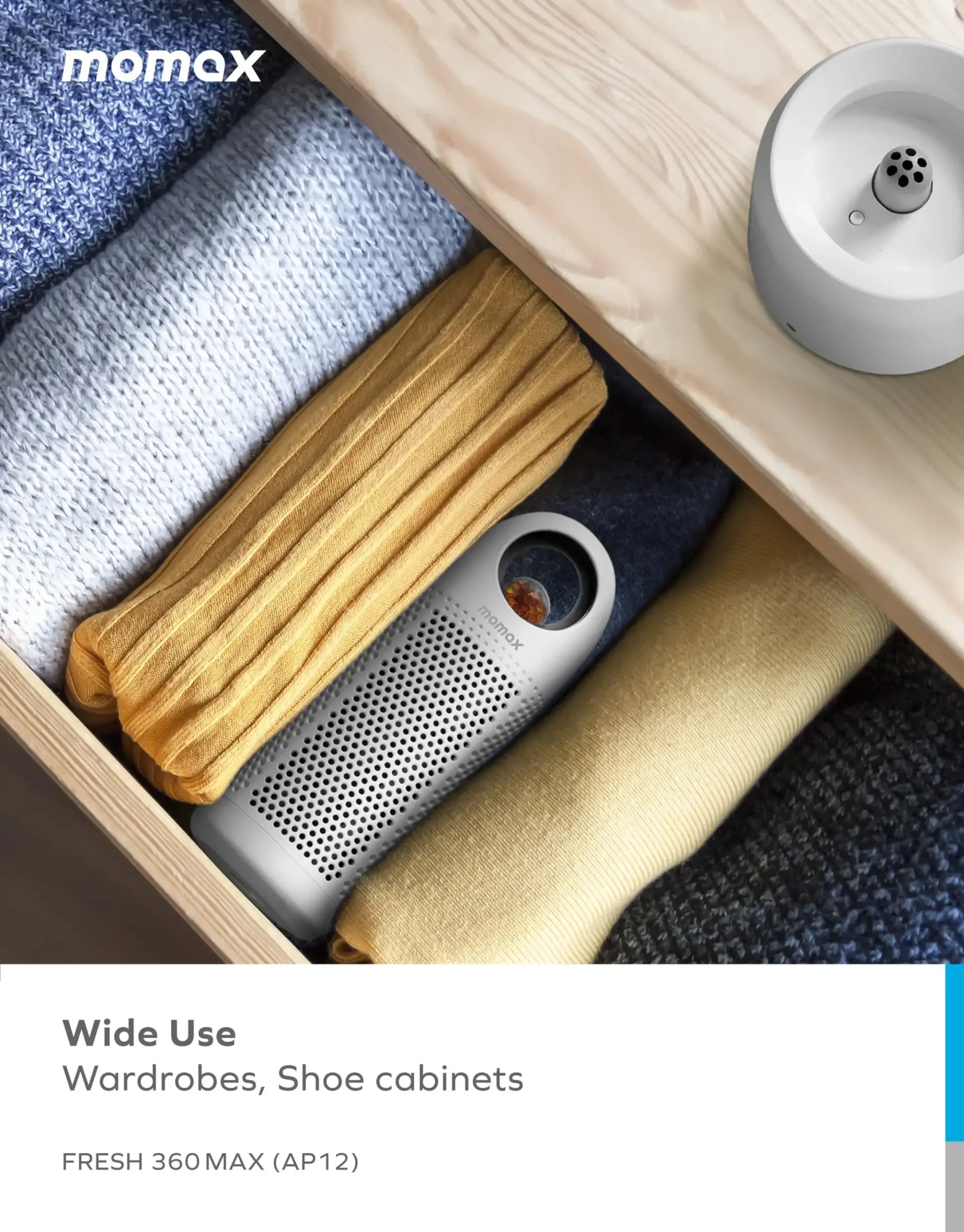 MOMAX AP12 Fresh 360 Max Reusable Moisture Dehumidifier