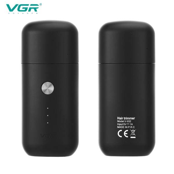VGR V-932 Mini Electric Hair Clipper Compact Rechargeable Grooming Trimmer