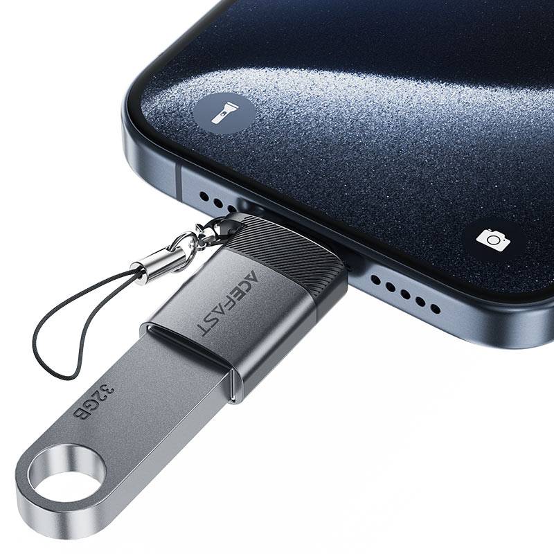 ACEFAST J7 USB-A to USB-C OTG Data Transfer Adapter