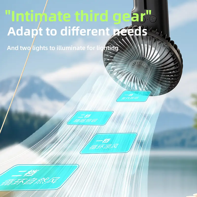 RTAKO DH-FS06 Rechargeable Handheld Fan 