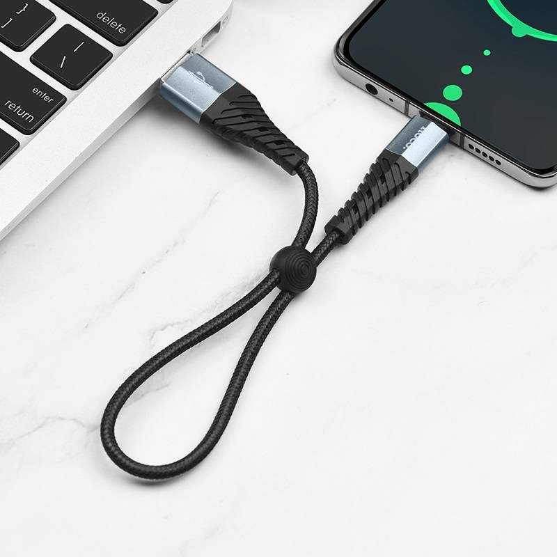 Hoco X38 USB-A to USB-C Fast Charging & Data Cable 25cm