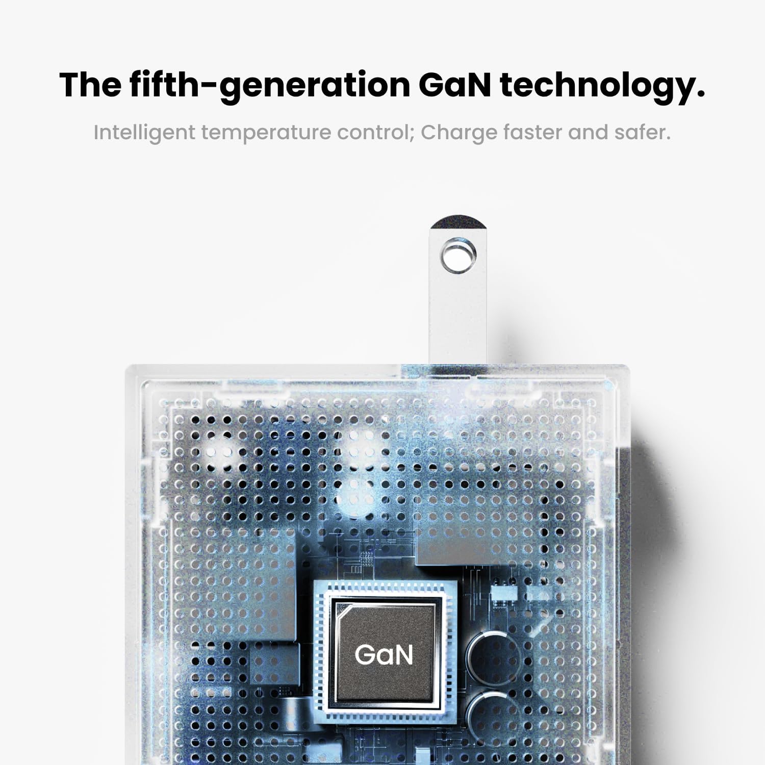 SHARGE Pixel S1E 100W GaN USB-C Charger 4-Port Fast PD 3.0 Charging with Dot-Matrix Display 