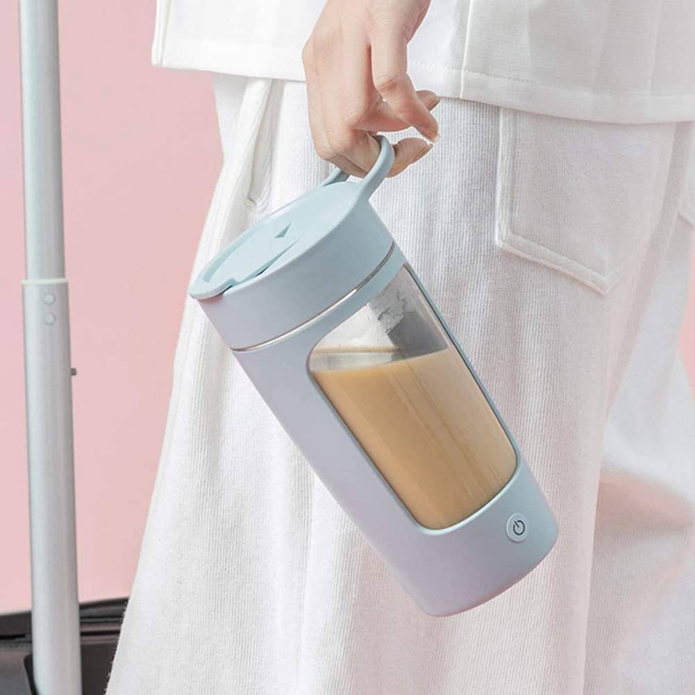 USB Rechargeable Electric Protein Shaker Bottle 1200mAh Portable Mixer for Protein & Coffee
