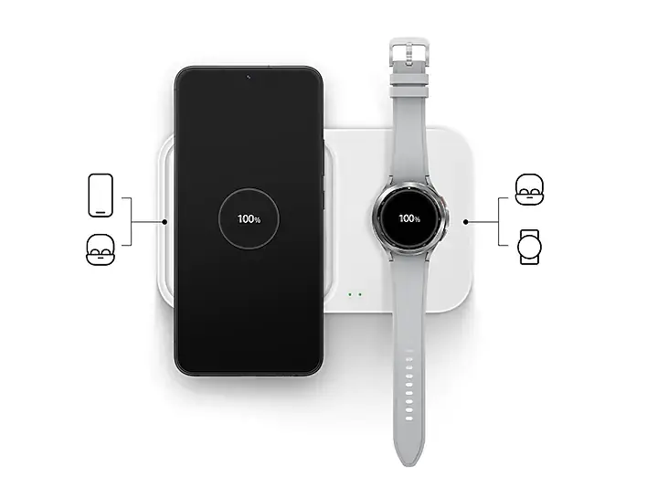 Samsung 15W Fast Wireless Charging Duo Pad 