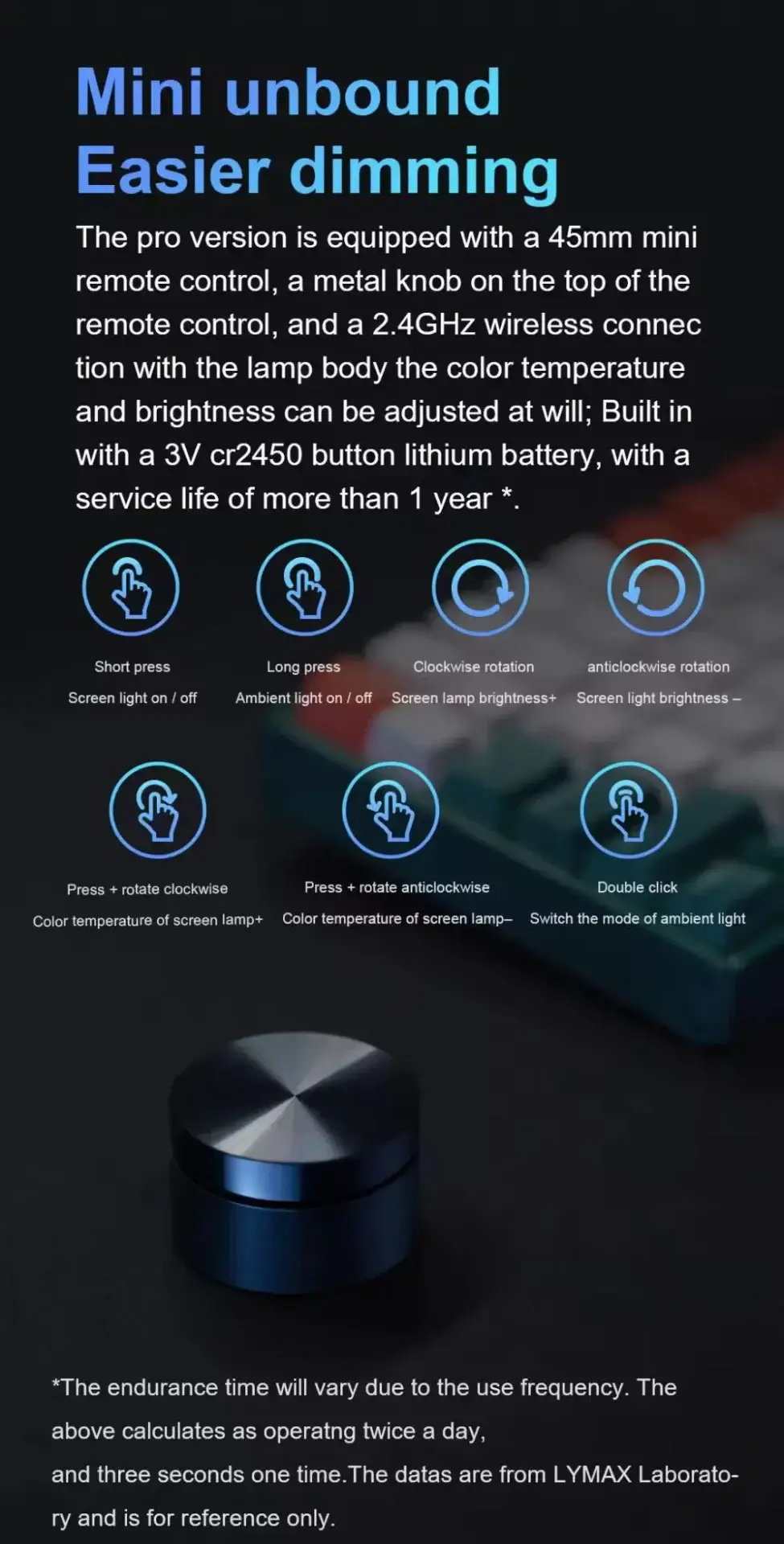 Xiaomi Lymax Curved Screen Computer Monitor Table Lamp