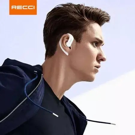 Recci REP-W62 Bluetooth Earbuds with Summer Hanging Ear Design