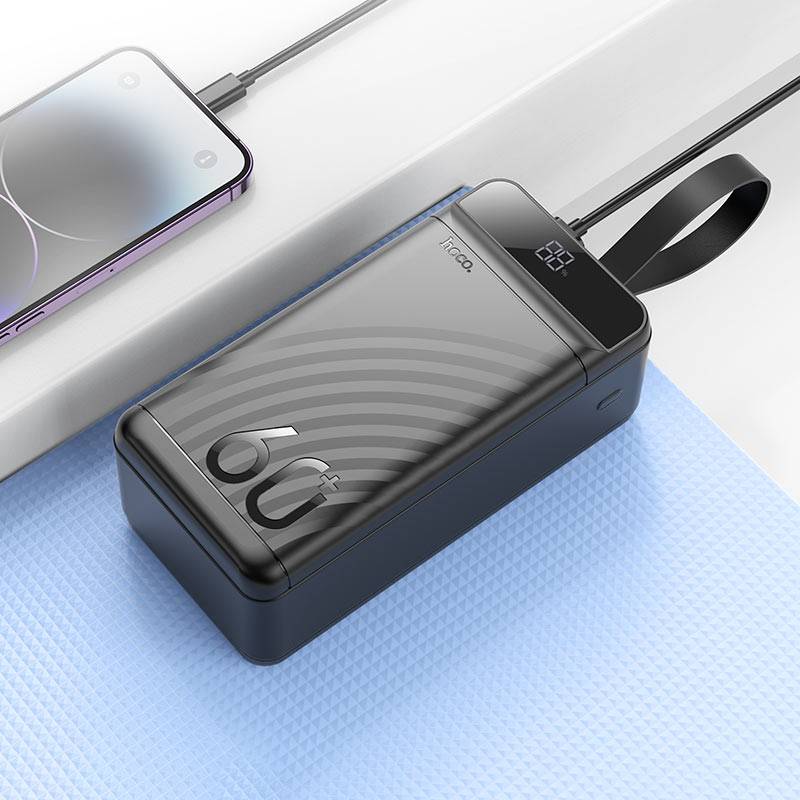 HOCO J123C Element 60000mAh 22.5W + PD 20W Fast Charging Power Bank with Digital Display