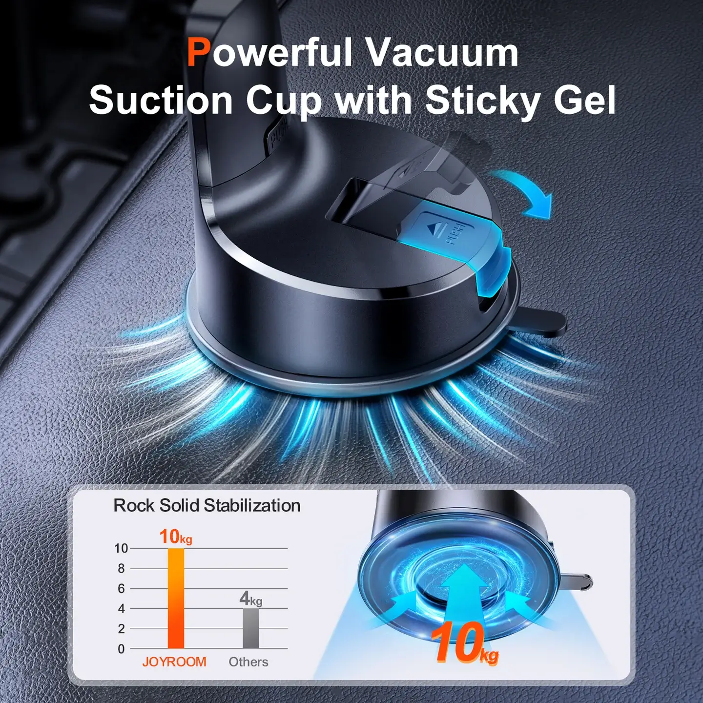 JOYROOM JR-ZS284 Dashboard Car Phone Holder Mount