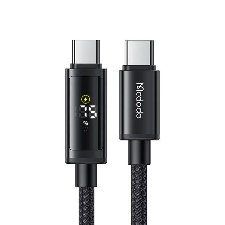 Mcdodo CA-8000 Type-C to Type-C Digital Display 100W PD Fast Charging Cable 1.2m