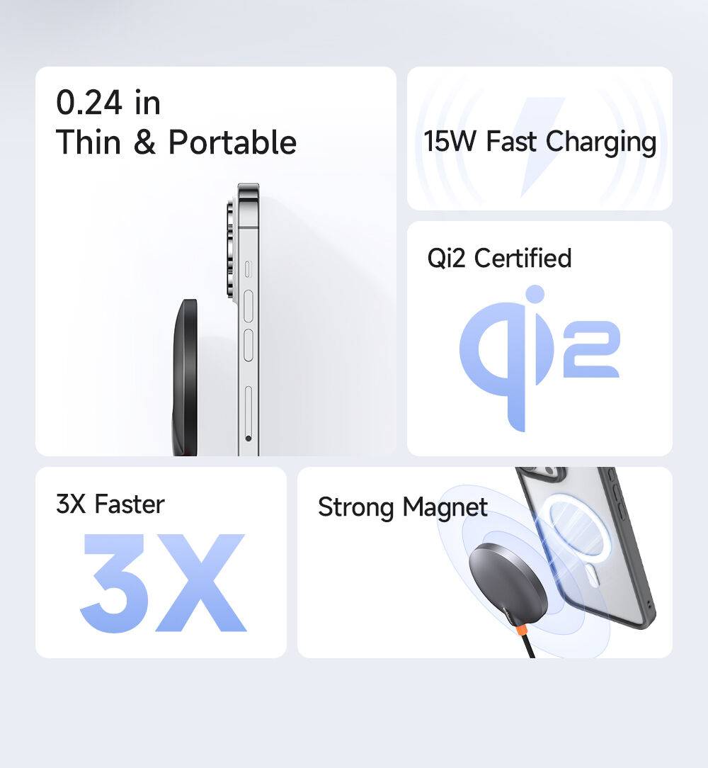 McDodo CH-286 MagQ Qi2 Magnetic 15W Wireless Charger