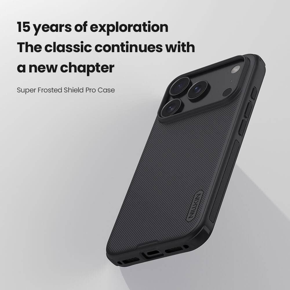 Nillkin Super Frosted Shield Pro Matte Case for iPhone 17 Series