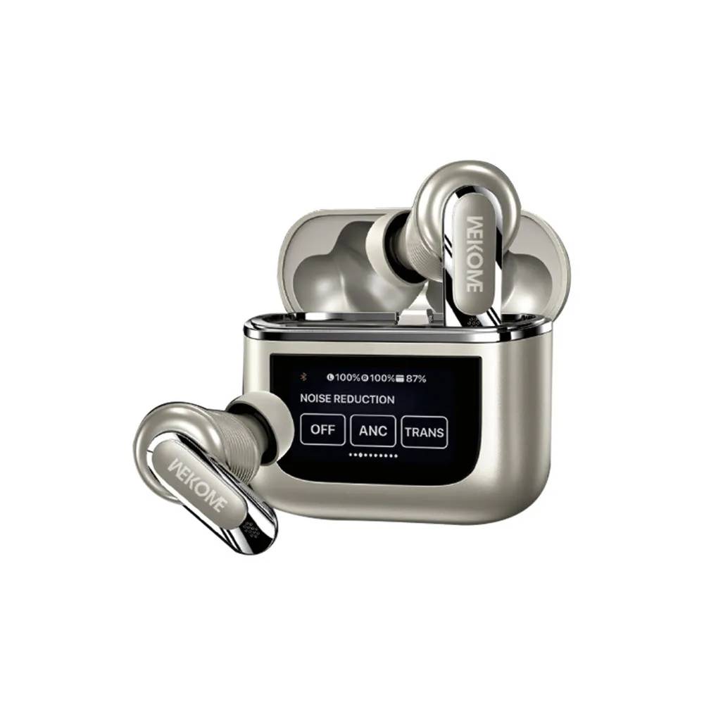 WEKOME Beluga S9 TWS Earbuds with Active Noise Cancellation & Smart LCD Display