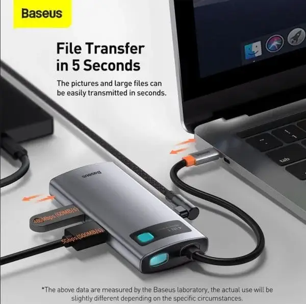 Baseus Metal Gleam Series/ Starjoy 4-in-1 Type-C Hub Docking Station