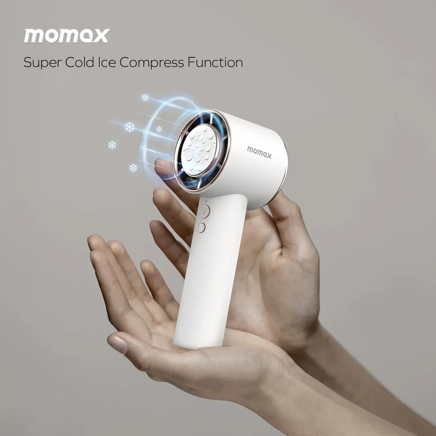Momax IF15 Ultra Freeze Portable Icy Cooling Fan with 3000mAh Battery