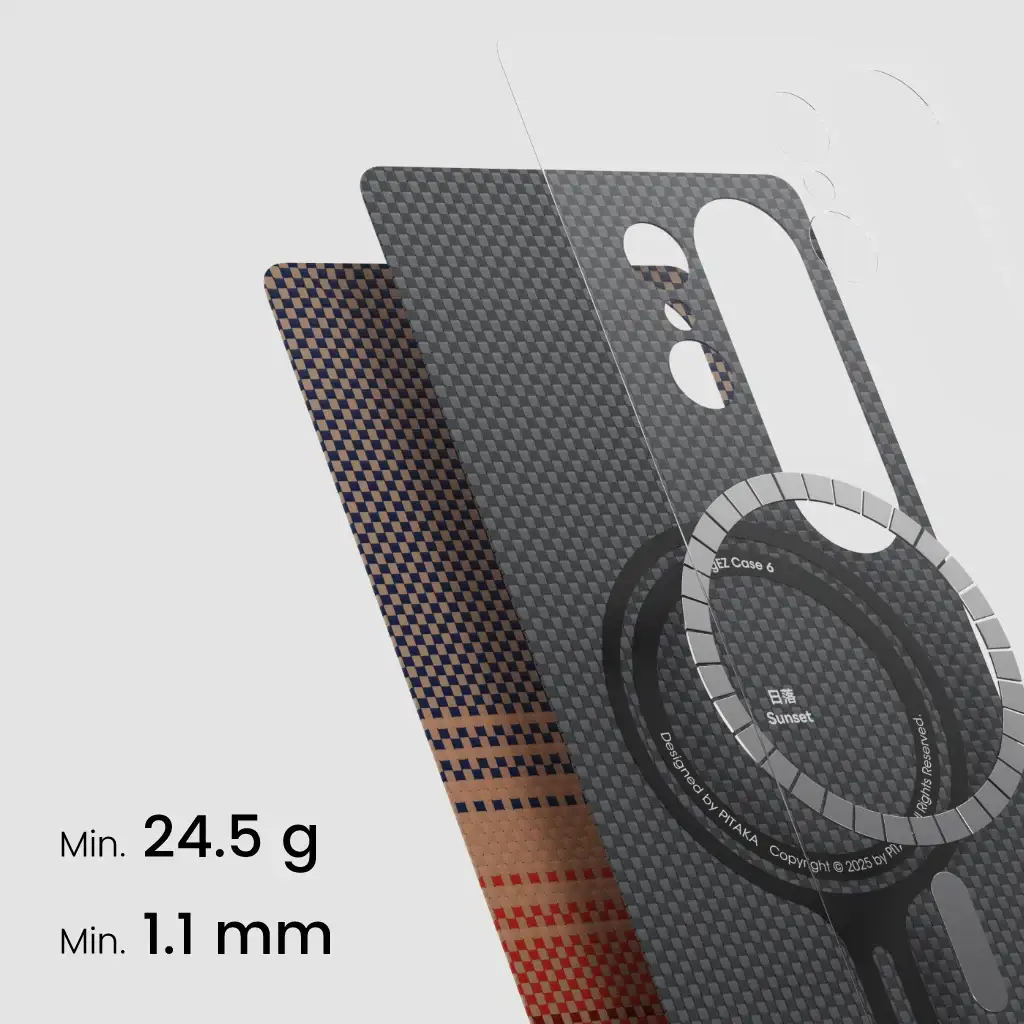 Pitaka Sunset Tactile Woven Case for Samsung Galaxy S25 Ultra