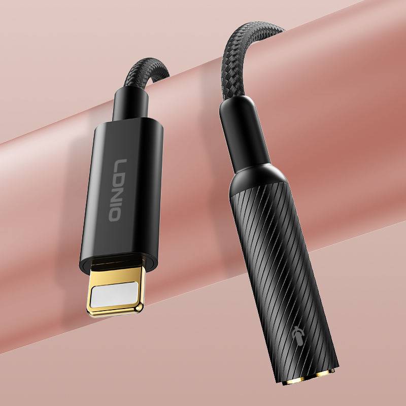 LDNIO LS-T90i Lightning to 3.5mm Audio Adapter