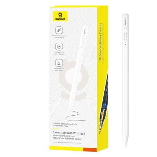 Baseus Smooth Writing 3 Magnetic Wireless Charging Stylus Pen for Tablets and iPads