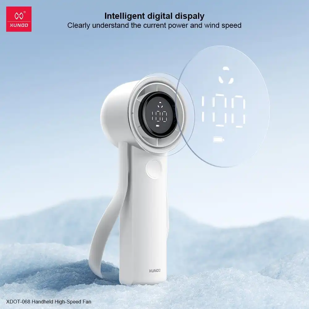 XUNDD XDOT-068 Portable High-Speed Handheld Fan