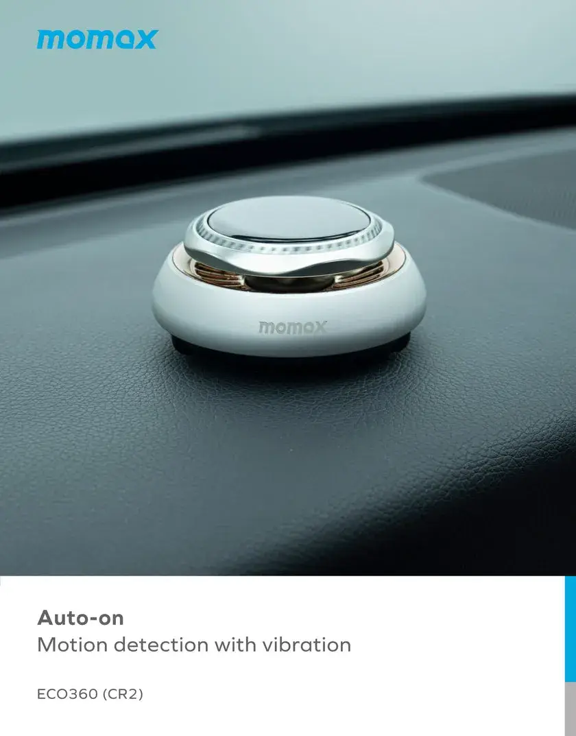 Momax Eco360 Solar Car Aroma Diffuser (CR2)