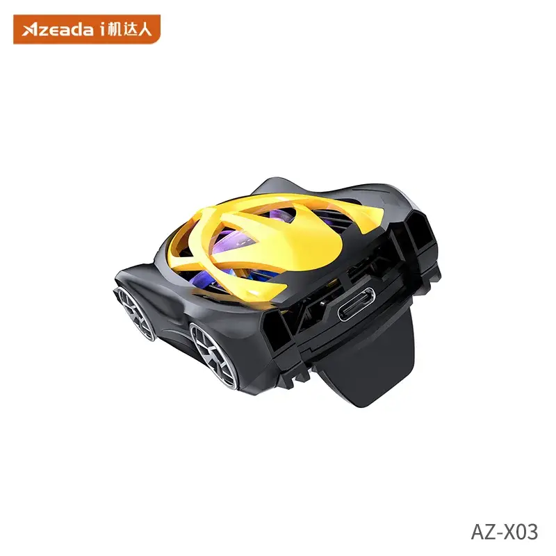 Azeada Torus Series AZ-X03 Yellow Semiconductor Mobile Phone Cooler