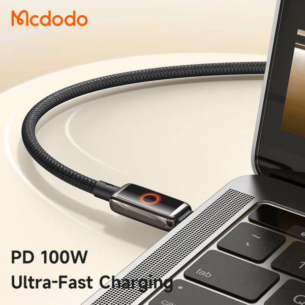McDodo CA-6680 100W USB-C to USB-C Auto Power-Off Charging Cable
