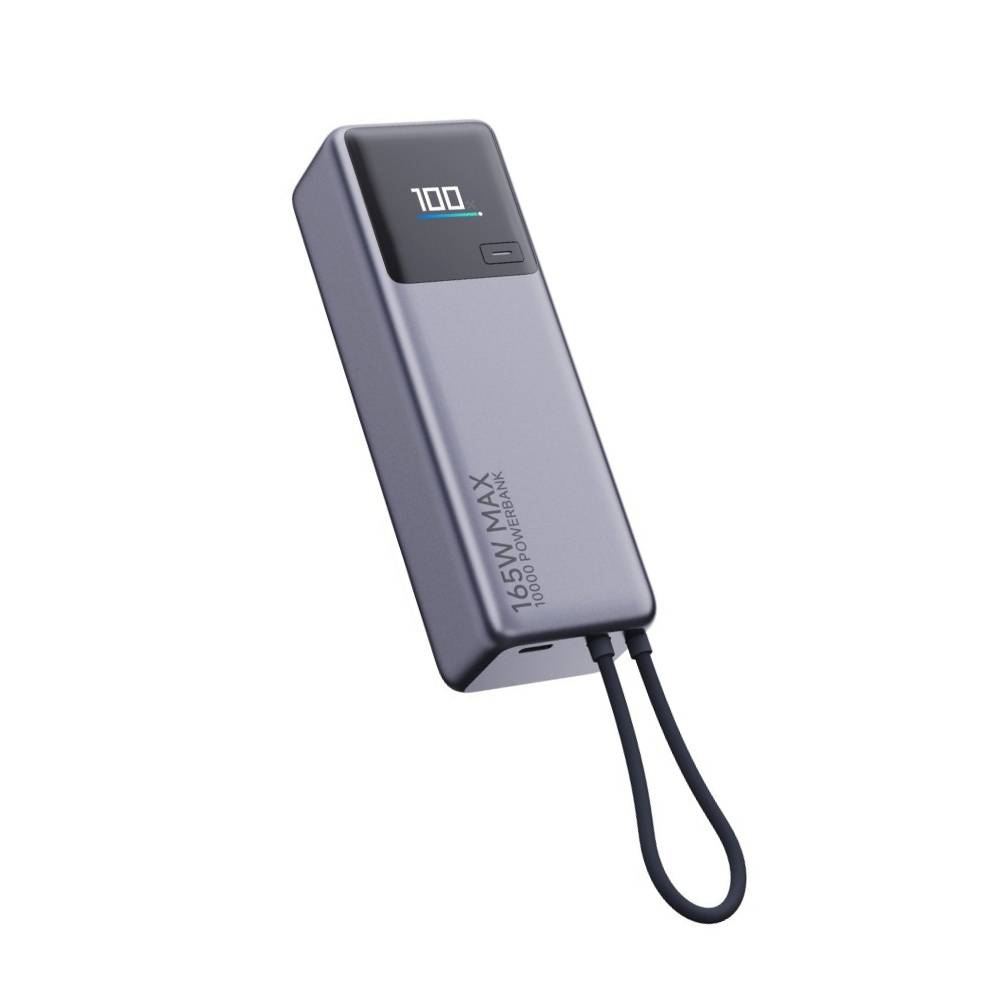 Xiaomi 10000mAh 165W High-Speed Power Bank with Built-in USB-C Cable Ultra-Fast Charging 