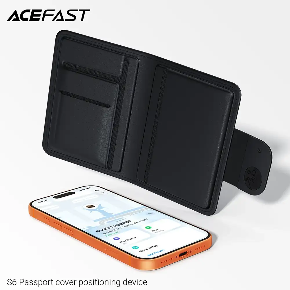 ACEFAST S6 Passport Cover Positioning Device Works