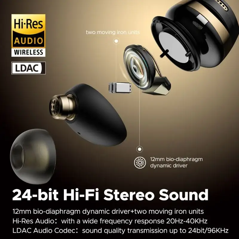 SoundPEATS Opera 05 Wireless Hi-Res Earbuds