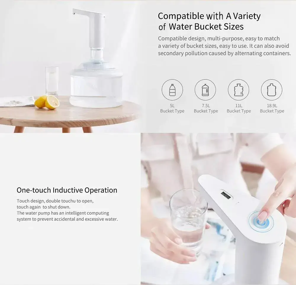 Xiaomi XiaoLang TDS Rechargeable Automatic Electric Water Dispenser