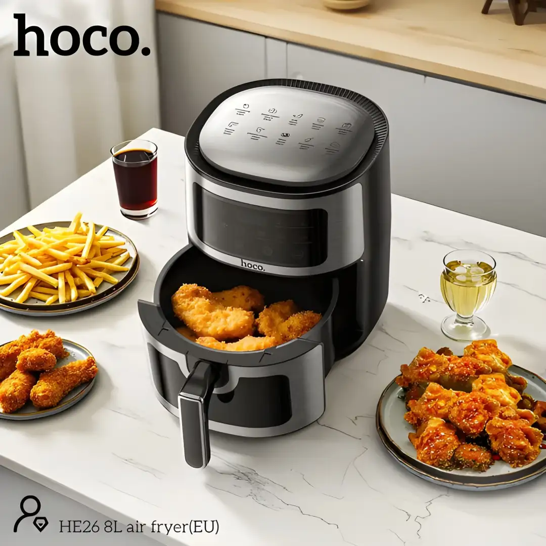 HOCO HE26 8L Air Fryer with 360° Heat Circulation