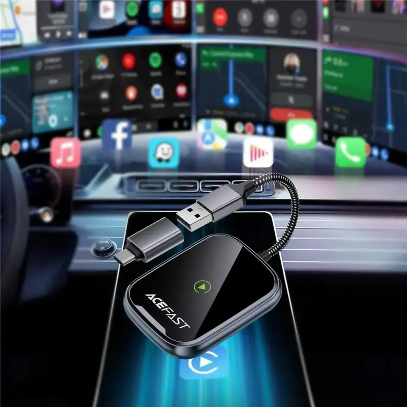 ACEFAST QC1 USB-A CarPlay Wireless Adapter