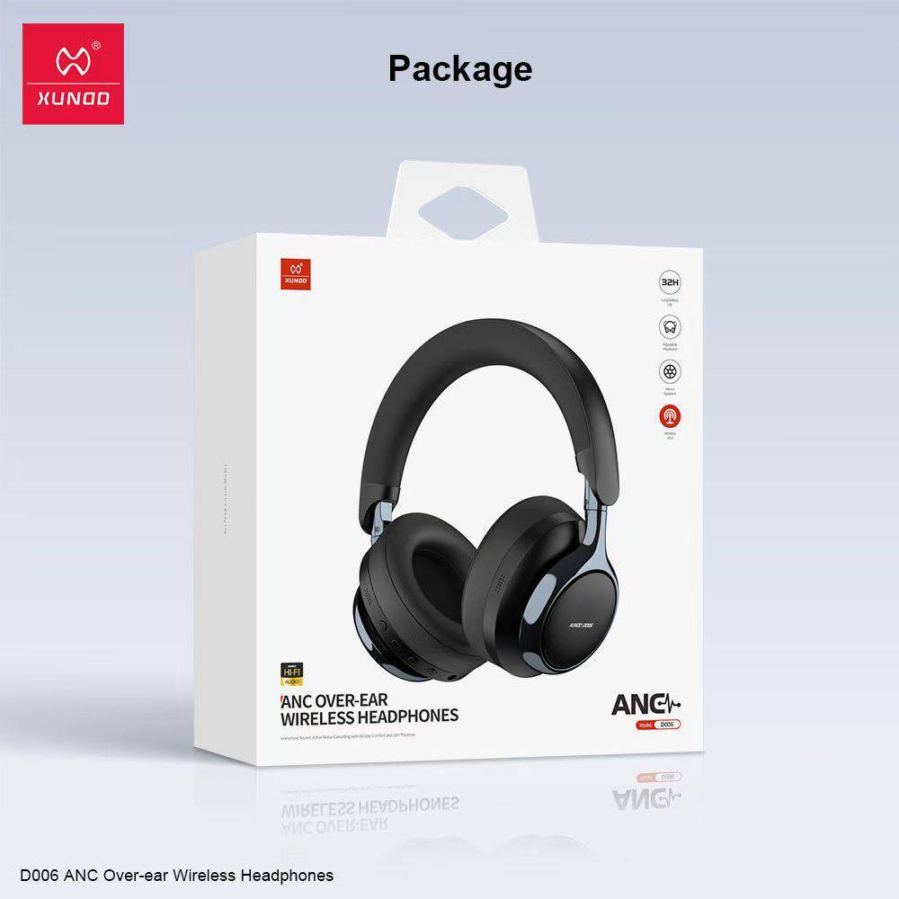 XUNDD D006 ANC Over-Ear Wireless Headphones