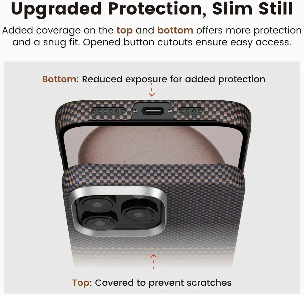 Pitaka Sunset Tactile Woven Case for iPhone 16 Pro Max
