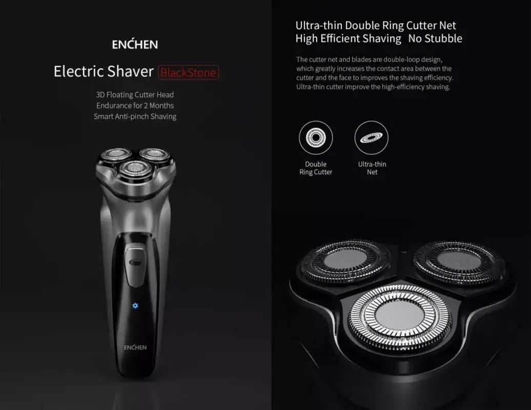 Xiaomi Enchen BlackStone 3D Electric Shaver