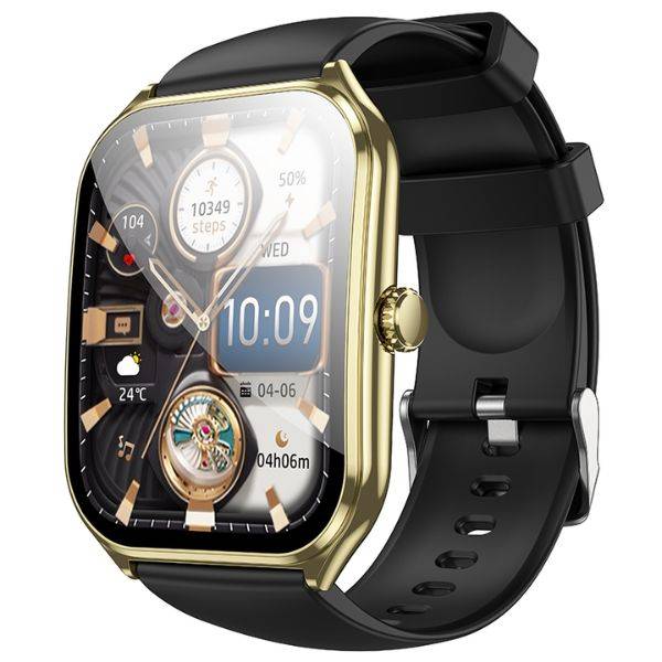 Hoco Y28 Ultra-Thin Sports Smartwatch with Multi-Sport Modes and Health Monitoring