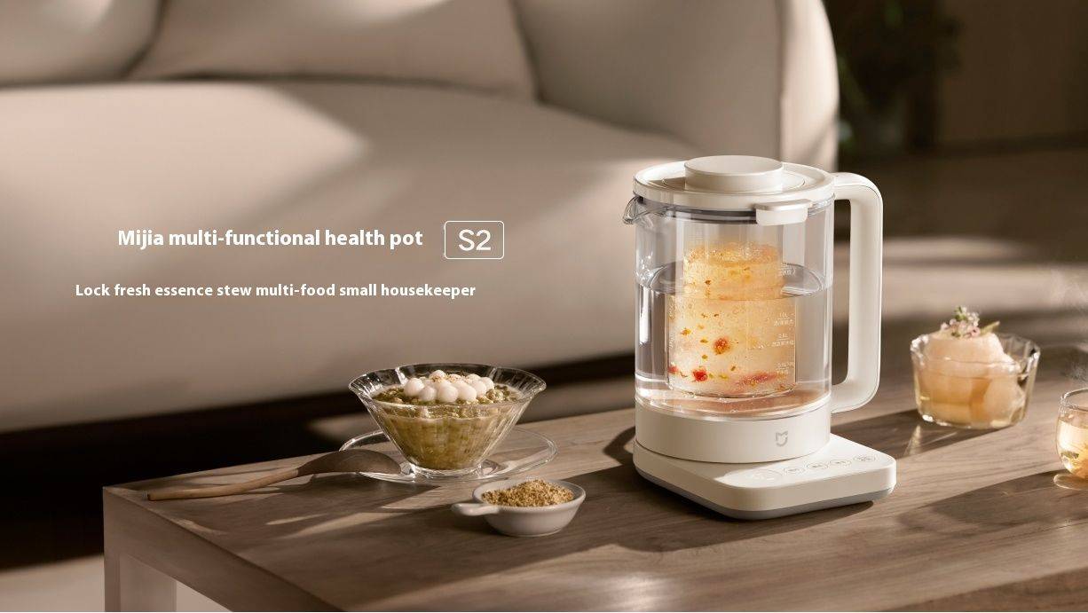 Xiaomi Mijia S2 Multi-Function Health Kettle 800W 304 Stainless Steel