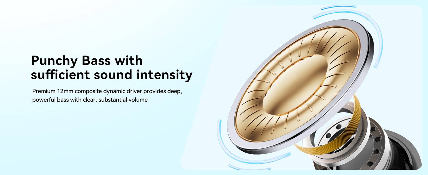 EarFun Air Life Wireless Earbuds Deep Bass AI ENC 35H Playtime Wireless Charging