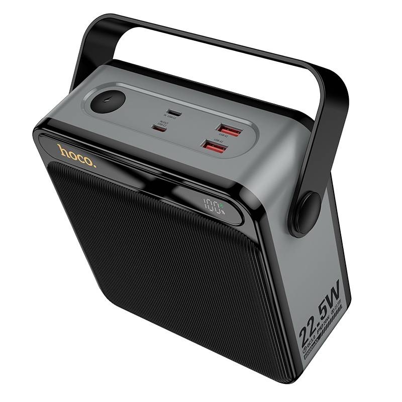 Hoco J161 80,000mAh Power Bank 22.5W Fast Charging 20W PD Fully Compatible with LED Display Lights