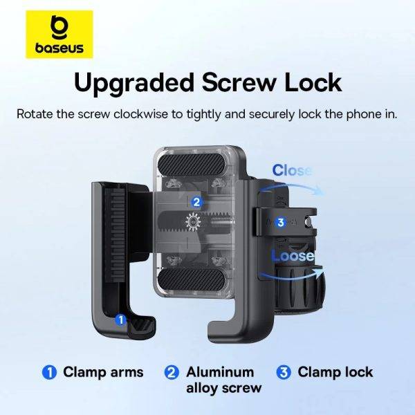 Baseus GoTrip Series Anti-Shake Bike Phone Mount Holder