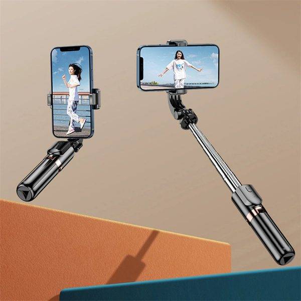 WIWU WI-SE011 Mini Selfie Stick with Built-in Light for Enhanced Photography