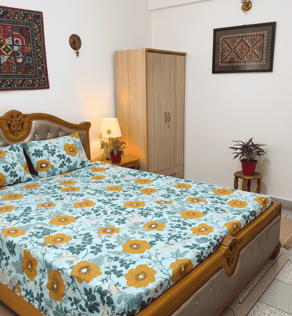 Luxury Export Quality King Size Bedsheet Luxury Export Quality King Size Bedsheet