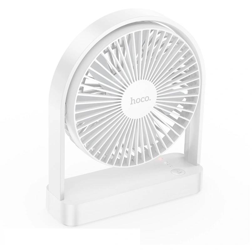 Hoco HX65 Ultra-Thin Portable Table Fan with Adjustable Speed Control