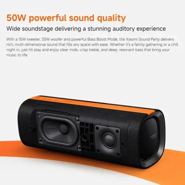 Xiaomi Sound Party 50W Bluetooth Speaker MDZ-39-DB Harman Audio EFX
