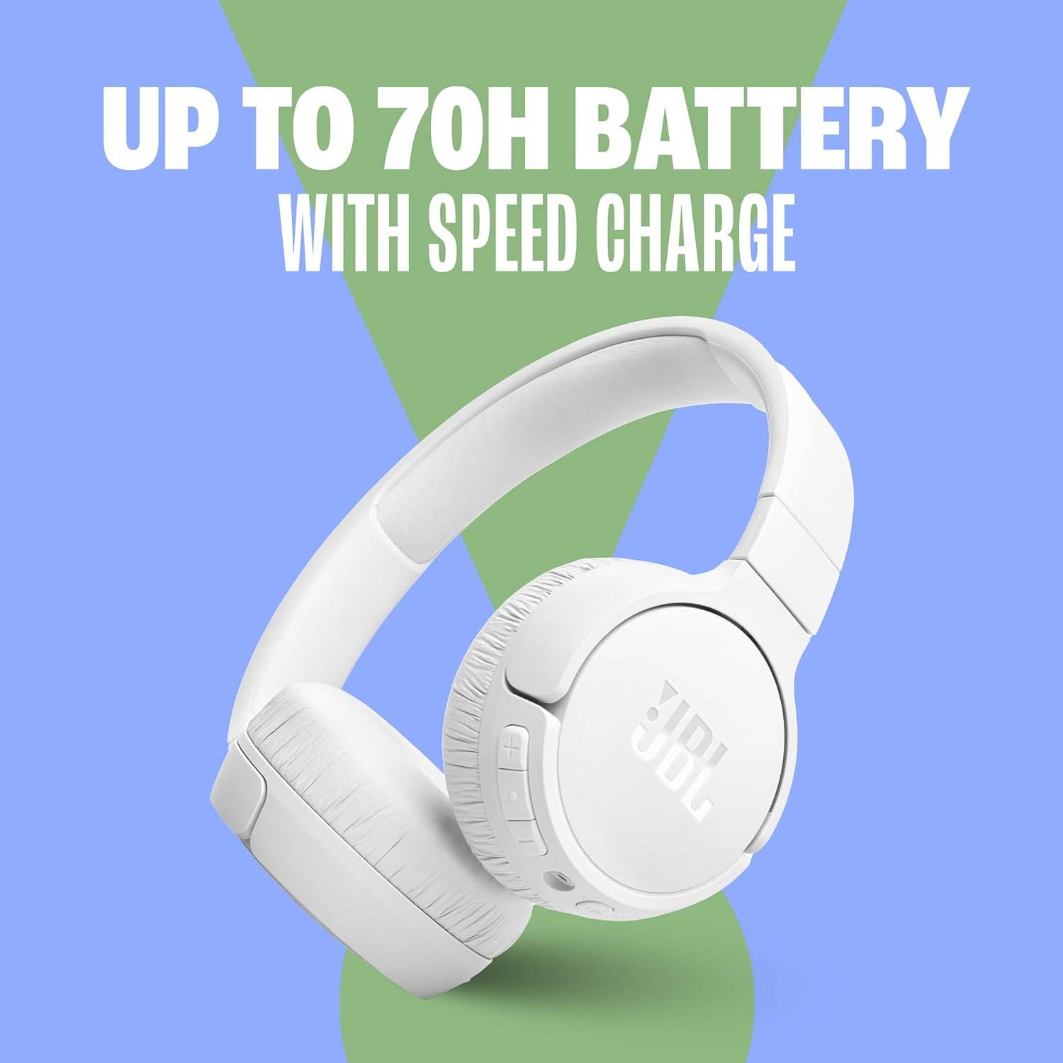 JBL Tune 670NC Wireless Over-Ear Noise-Cancelling Headphones
