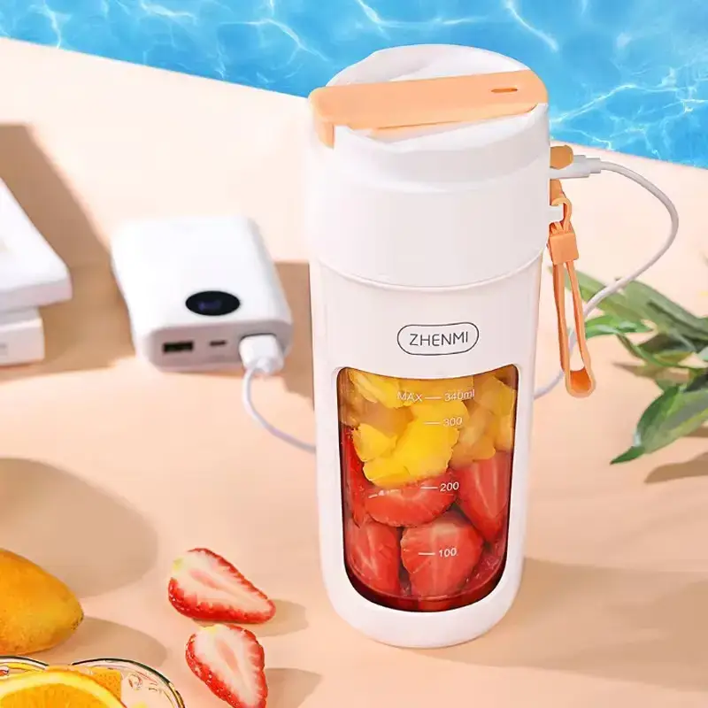 Xiaomi ZhenMi J5 Portable Rechargeable Juicer Blender 340ml