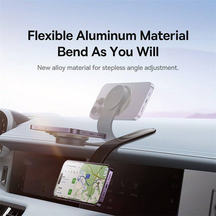 Baseus C02 Pro Magnetic Wireless Car Charger Mount Fast Charging Holder 