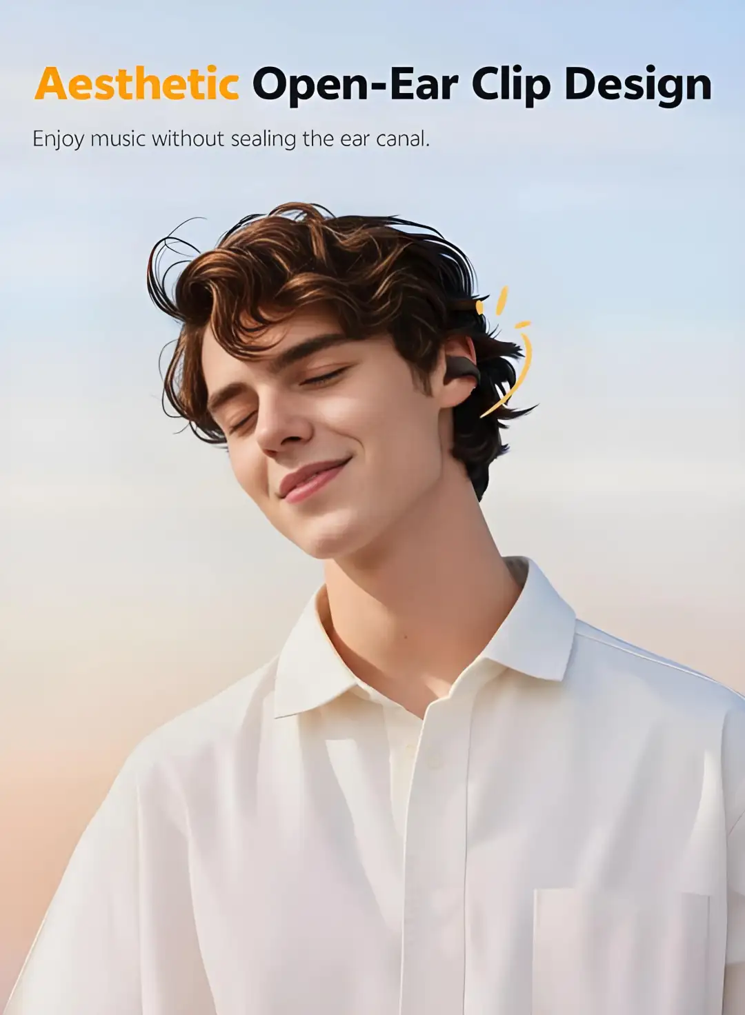 QCY Crossky C10 Open-Ear Clip Earbuds